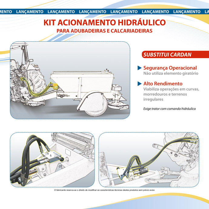 Kit Acionamento Hidraulico